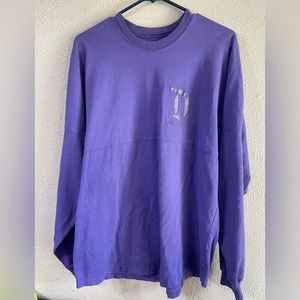 Disney Spirit Jersey Purple Glitter